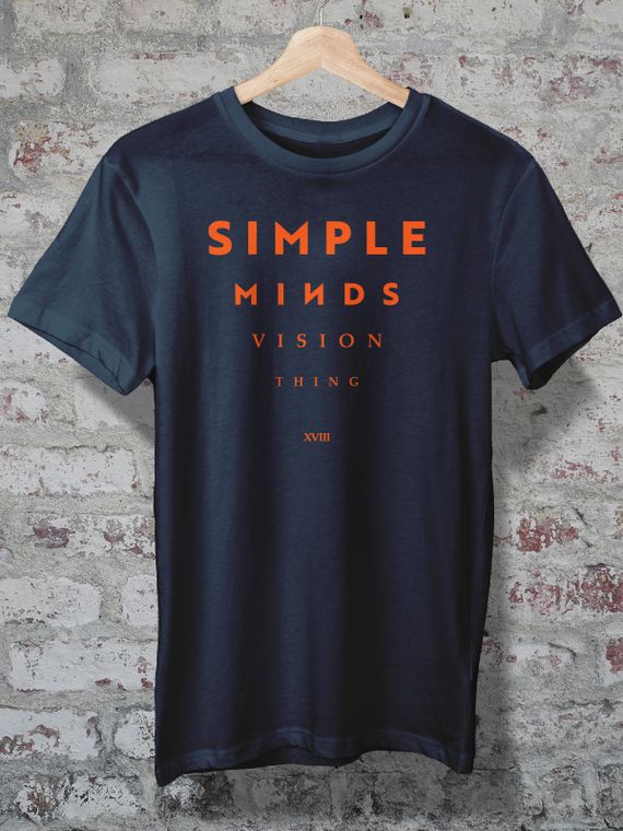 CAMISETA - SIMPLE MINDS - VISION THING