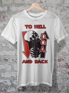 CAMISETA - D.O.A. - TO HELL AND BACK