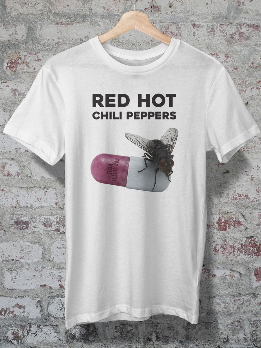 Nome do produto: CAMISETA - RED HOT CHILI PEPPERS - I\'M WITH YOU