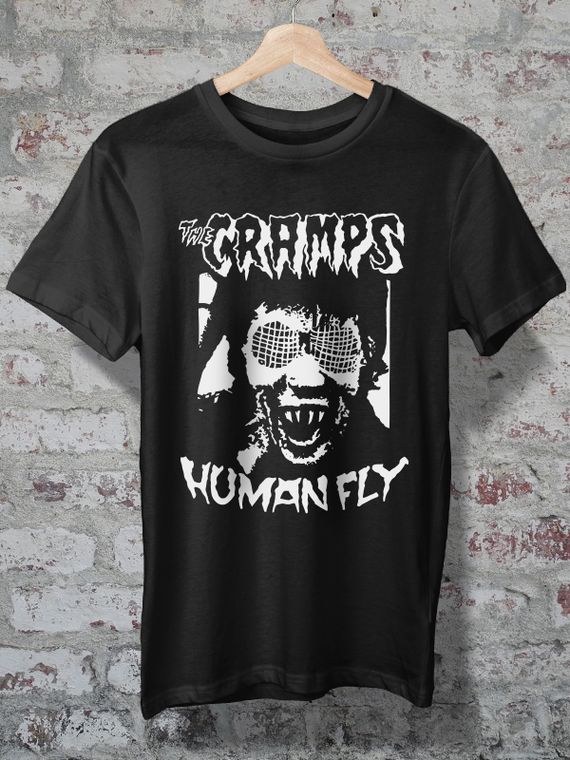 CAMISETA - THE CRAMPS - HUMAN FLY