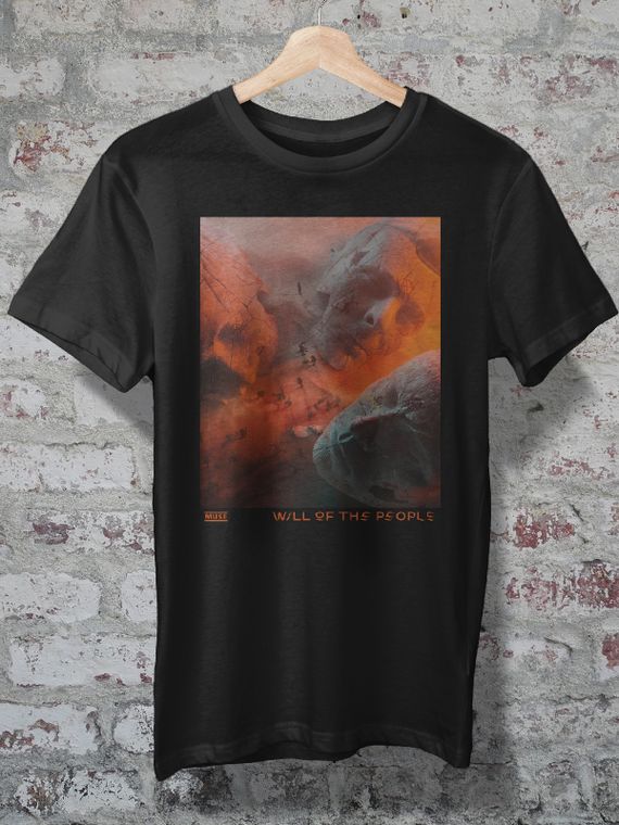 CAMISETA - MUSE - WILL OF THE PEOPLE