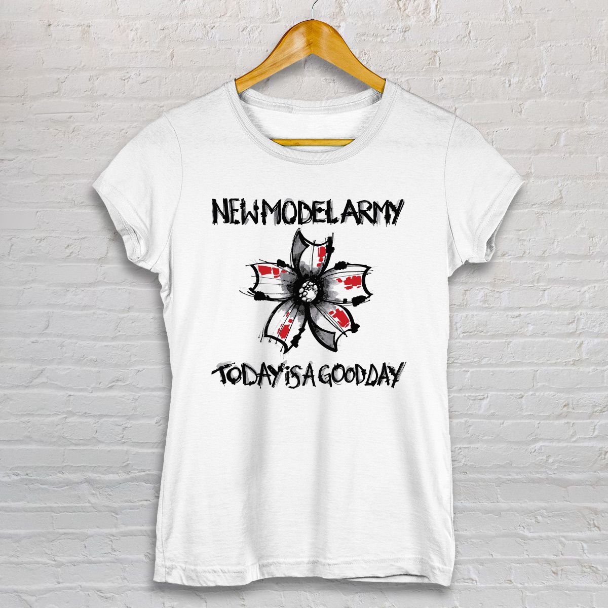 Nome do produto: BABY LOOK - NEW MODEL ARMY - TODAY IS A GOOD DAY