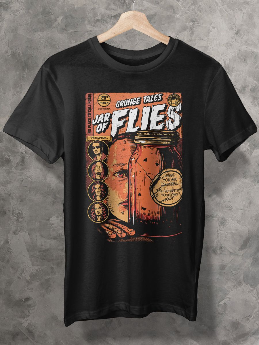 Nome do produto: CAMISETA - AIC - JAR OF FLIES