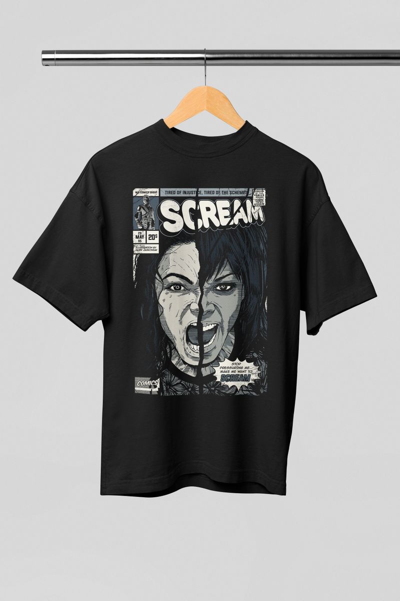 Nome do produto: OVERSIZED - MICHAEL JACKSON - SCREAM