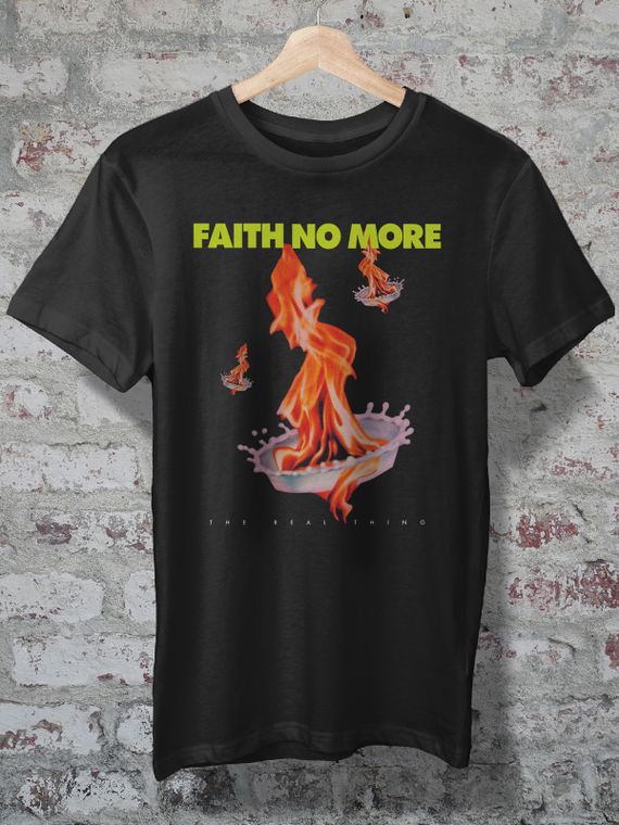 CAMISETA - FAITH NO MORE - THE REAL THING