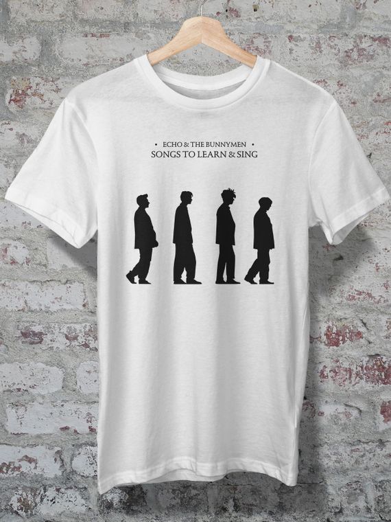 CAMISETA - ECHO & THE BUNNYMEN - SONG TO LEARN & SING