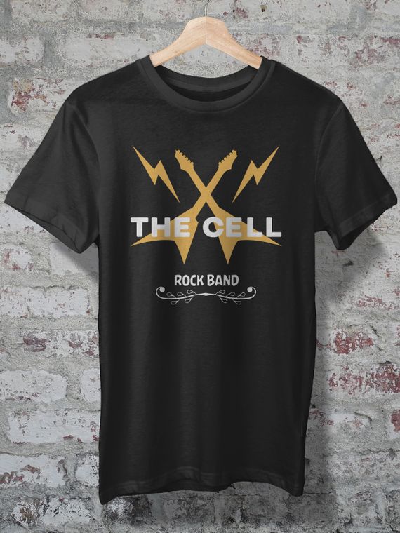 CAMISETA - THE CELL - ROCK BAND