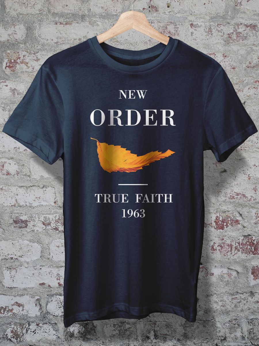 Nome do produto: CAMISETA - NEW ORDER - TRUE FAITH