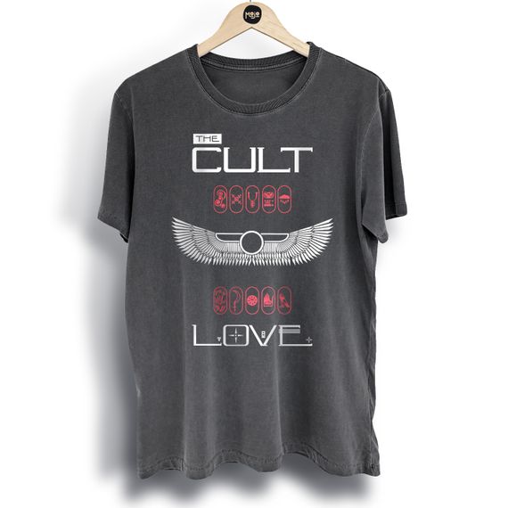 CAMISETA ESTONADA - THE CULT - LOVE