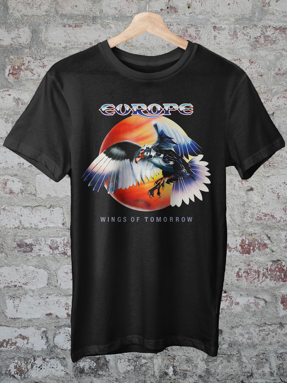 CAMISETA - EUROPE - WINGS OF TOMORROW