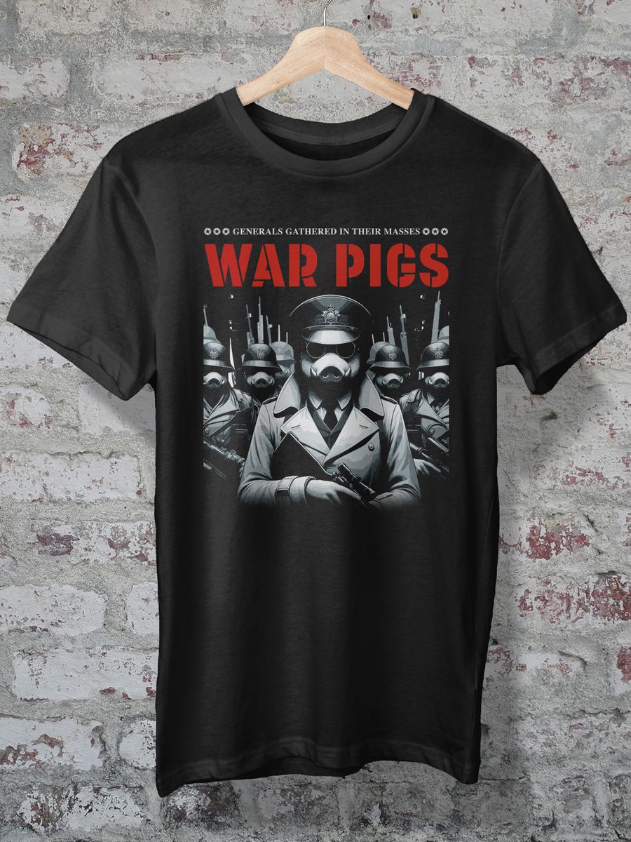 Nome do produto: CAMISETA - WAR PIGS