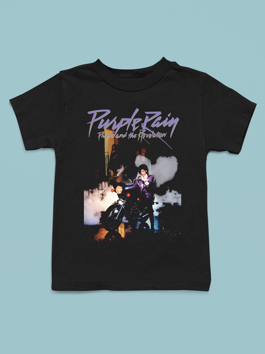 Nome do produto: CAMISETA INFANTIL -  PRINCE - PURPLE RAIN