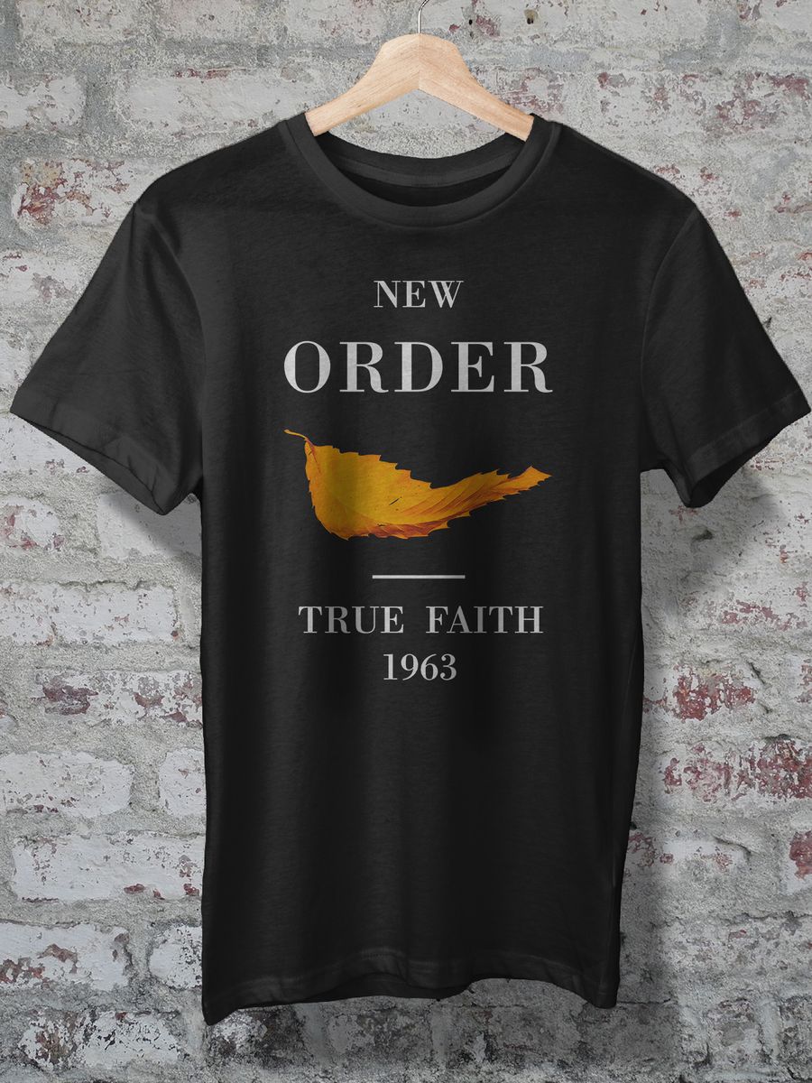 Nome do produto: CAMISETA - NEW ORDER - TRUE FAITH