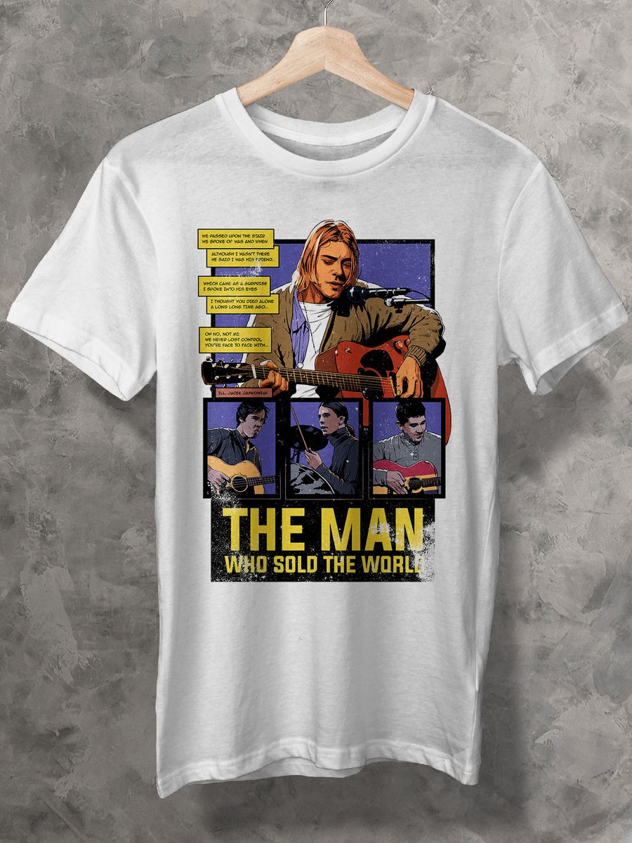 Nome do produto: CAMISETA - THE MAN WHO SOLD THE WORLD