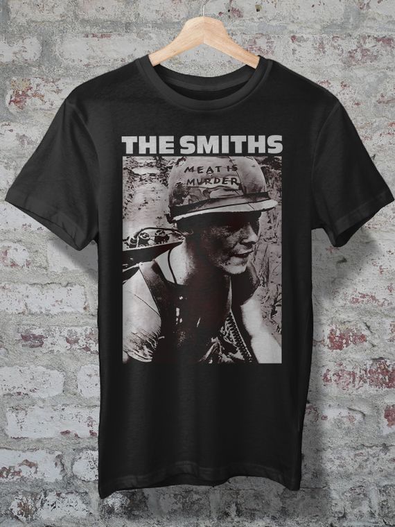 CAMISETA - THE SMITHS - MEAT IS MURDER