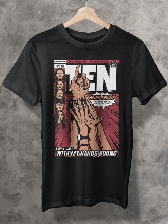 CAMISETA - PEARL JAM - TEN