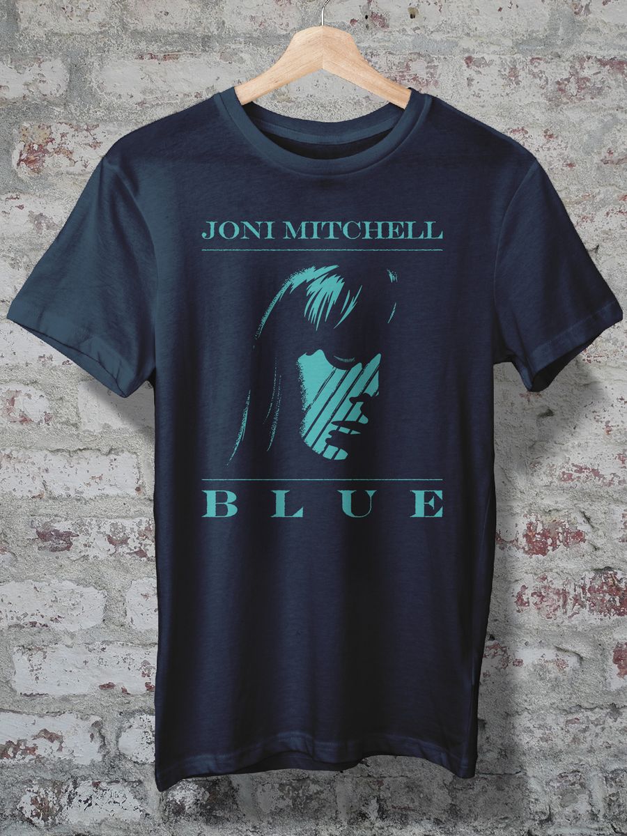 Nome do produto: CAMISETA - PS - JONI MITCHELL - BLUE