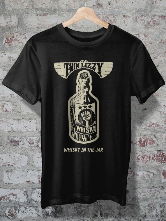 CAMISETA - THIN LIZZY - WHISKY IN THE JAR