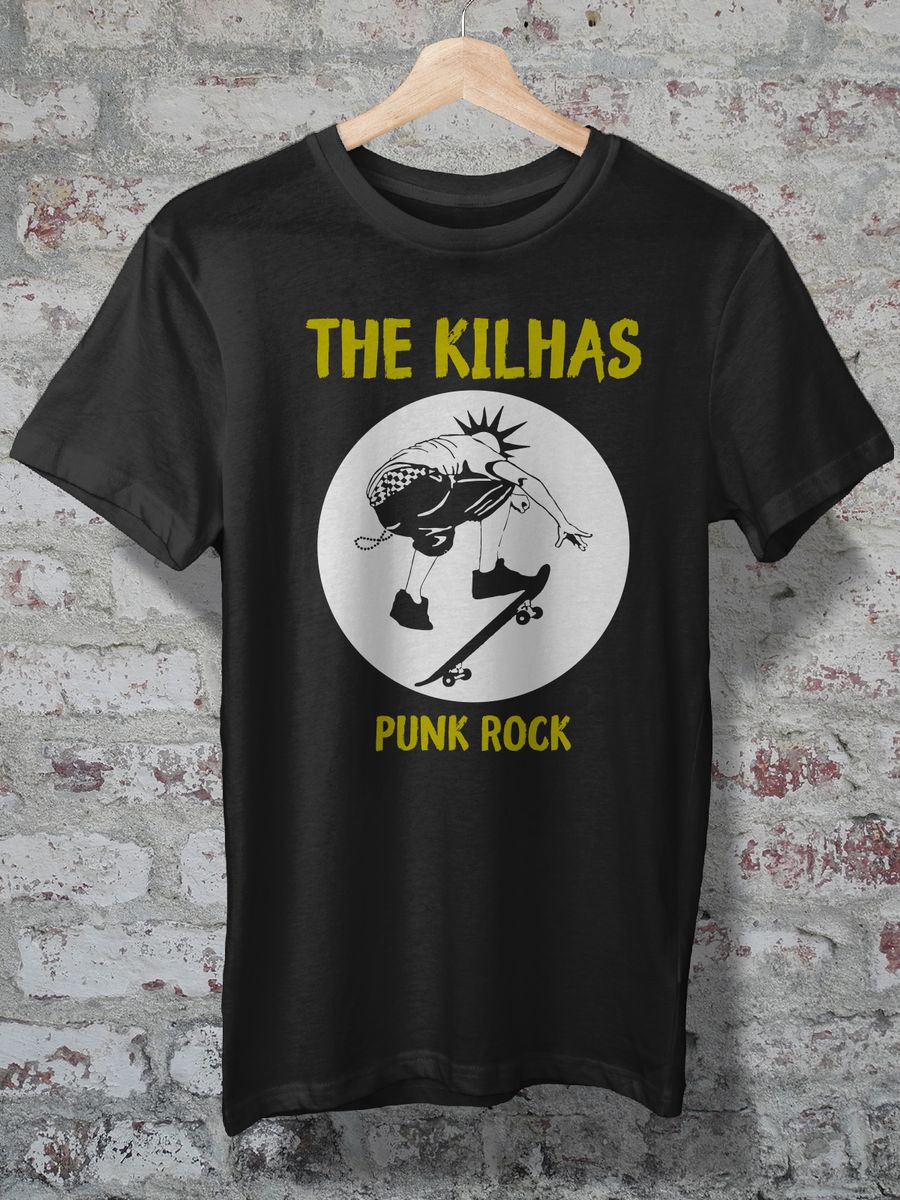 Nome do produto: CAMISETA - THE KILHAS - PUNK ROCK