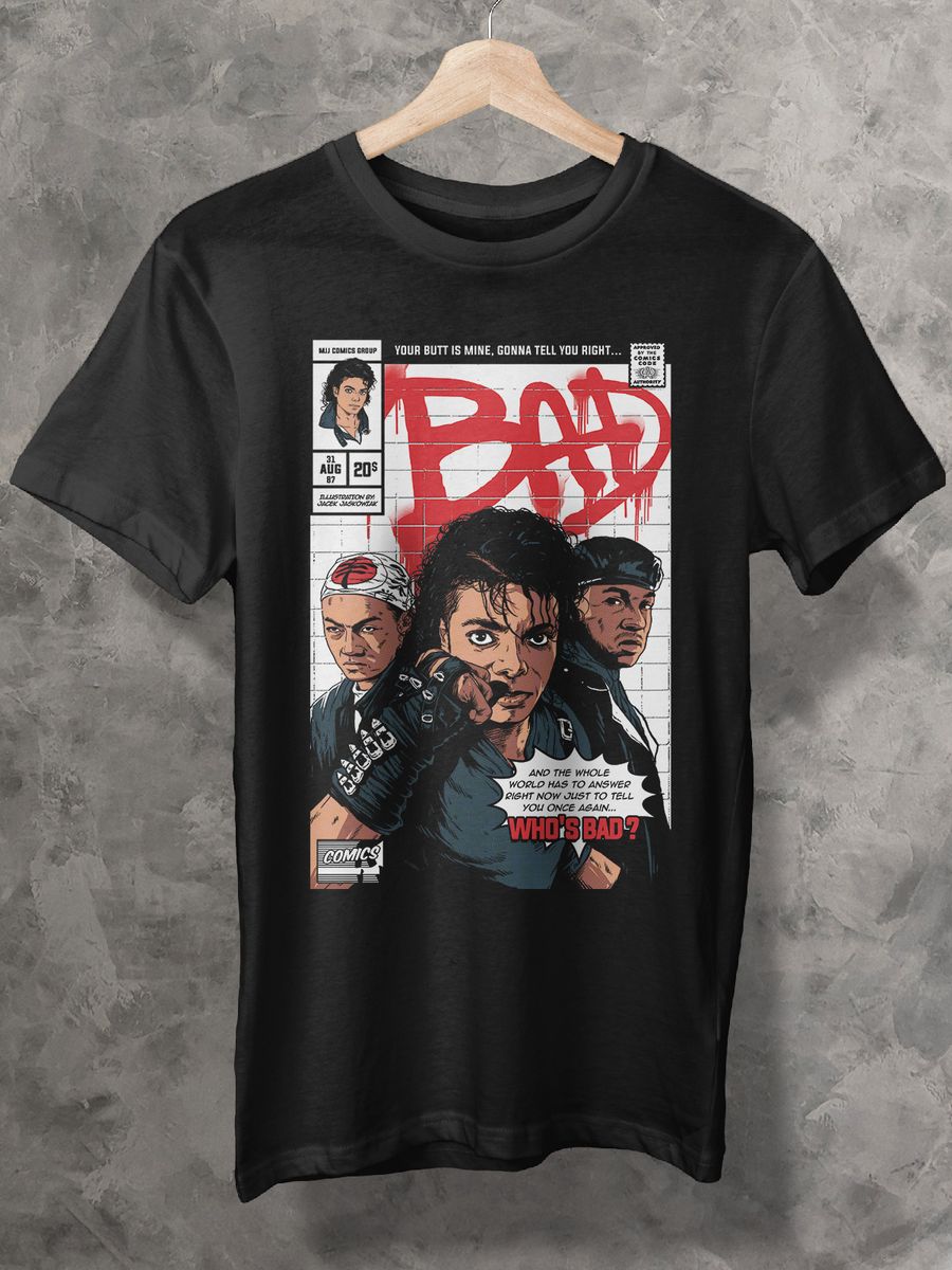 Nome do produto: CAMISETA - MJ - BAD