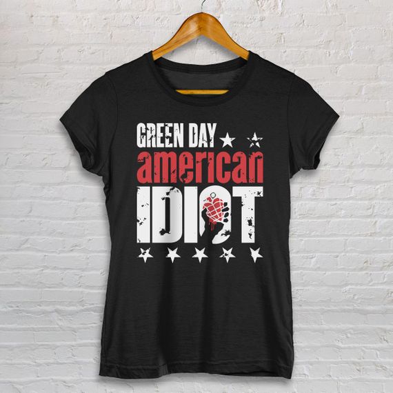 BABY LOOK - GREEN DAY - AMERICAN IDIOT