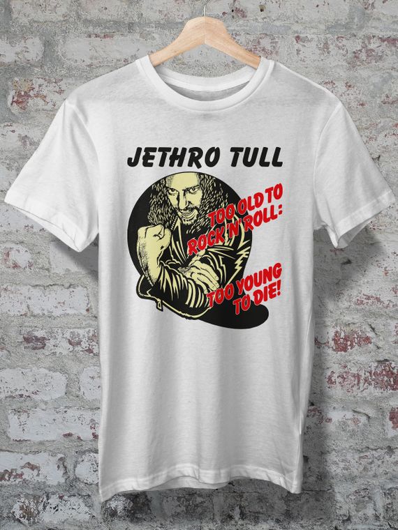 CAMISETA - JETHRO TULL - TOO OLD TO ROCK N ROLL