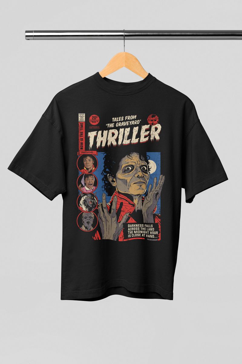 Nome do produto: OVERSIZED - MICHAEL JACKSON - THRILLER