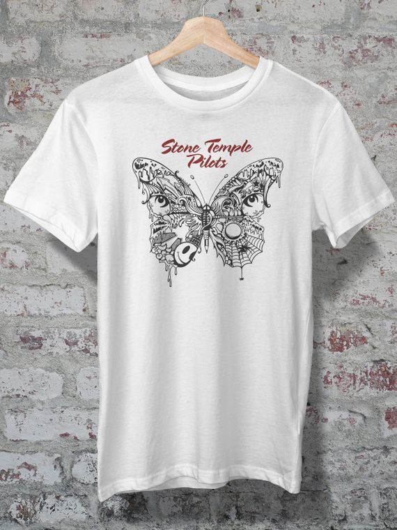 CAMISETA - STONE TEMPLE PILOTS - BUTTERFLY