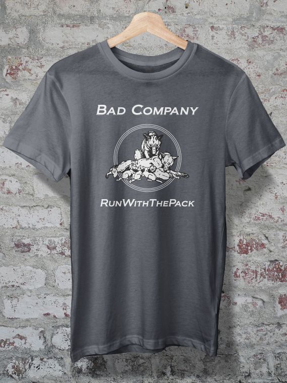 CAMISETA - BAD CO - RUN WITH THE PACK
