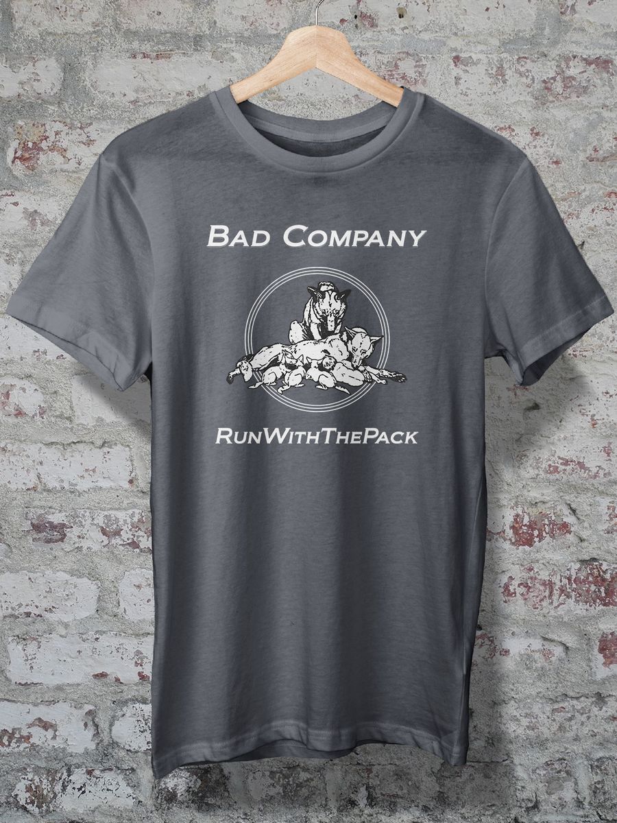 Nome do produto: CAMISETA - BAD CO - RUN WITH THE PACK