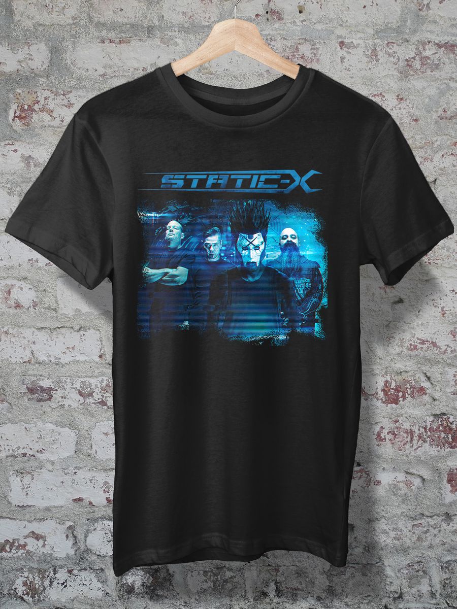 Nome do produto: CAMISETA - STATIC X