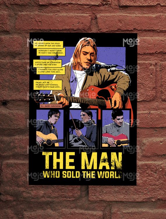 POSTER - NIRVANA - THE MAN WHO SOLD THE WORLD