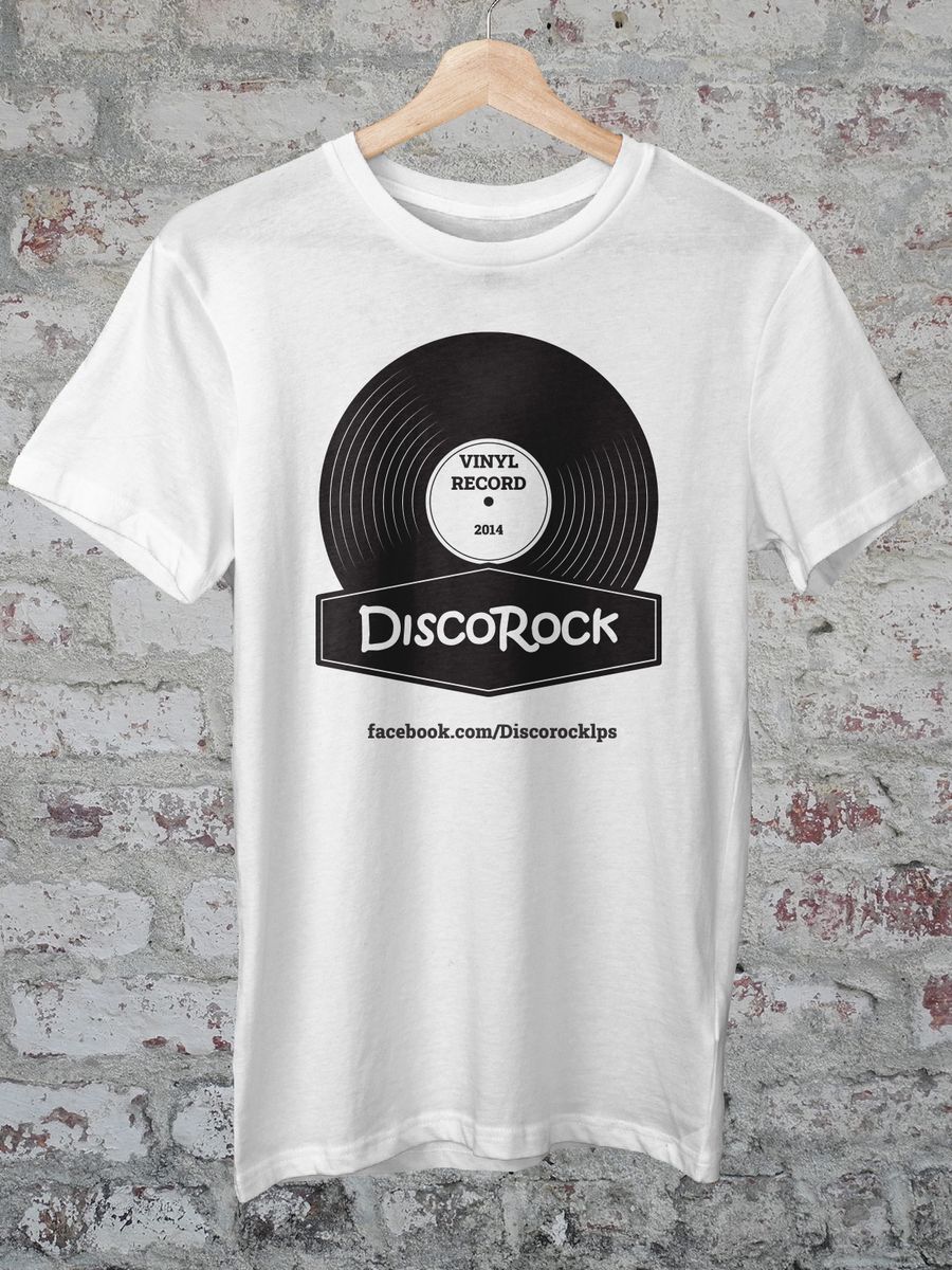 Nome do produto: CAMISETA - DISCOROCK