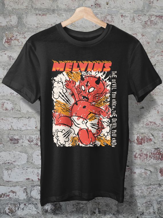 CAMISETA - MELVINS - THE DEVIL YOU KNEW, THE DEVIL YOU KNOW