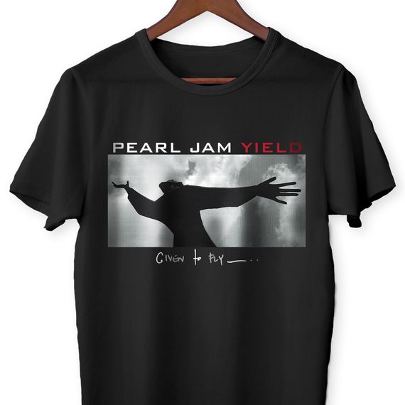 CAMISETA - PEARL JAM - YIELD - GIVEN TO FLY