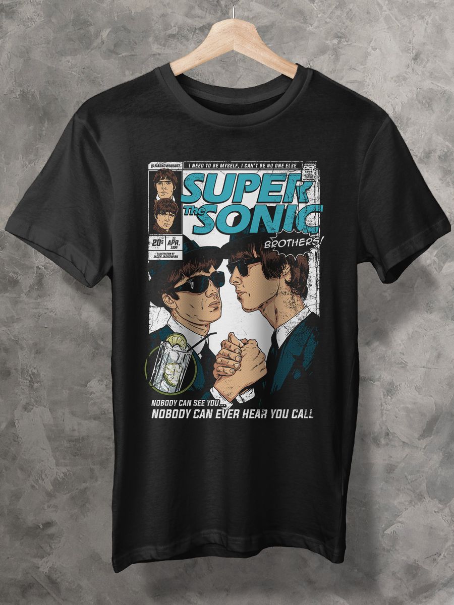 Nome do produto: CAMISETA - OASIS - SUPER SONIC