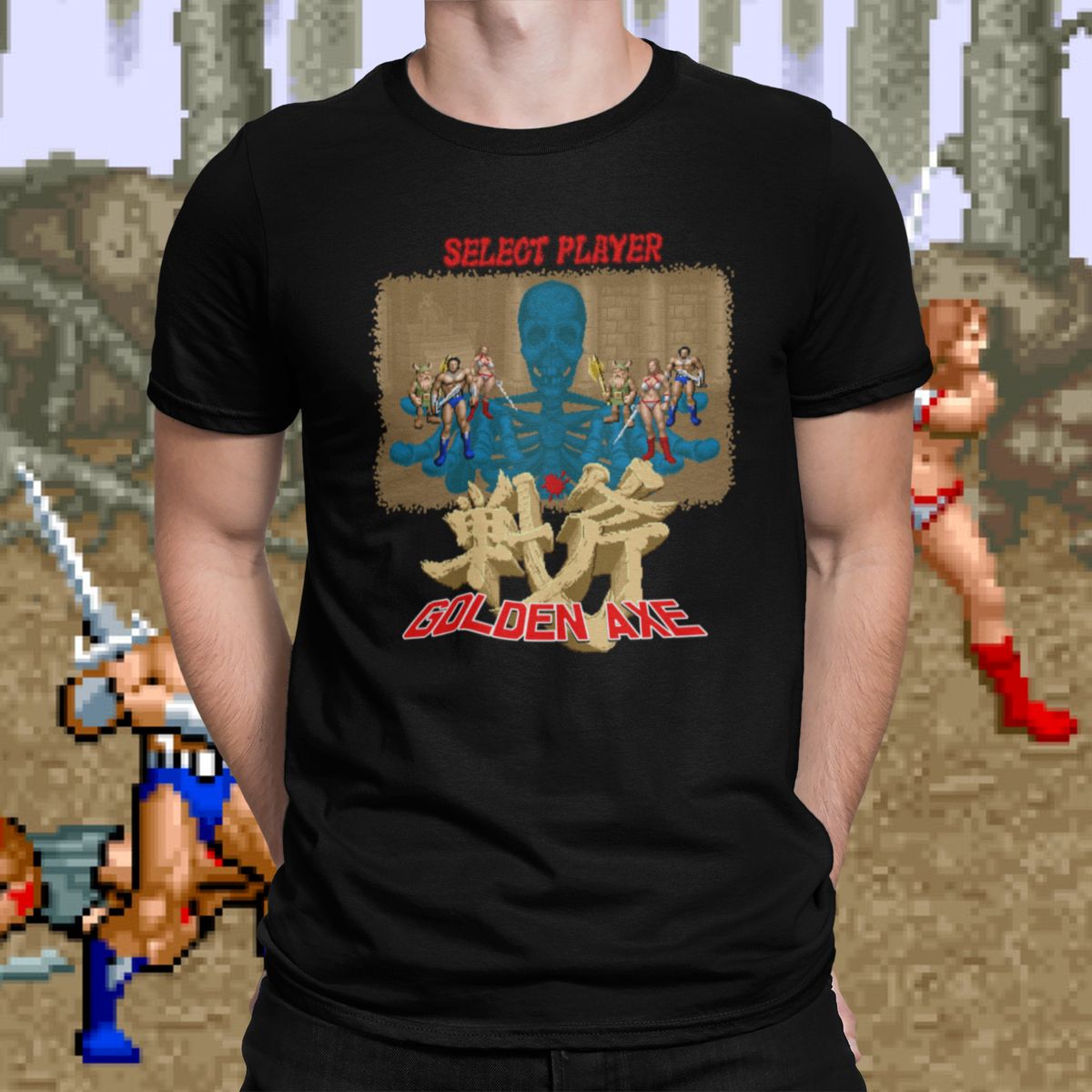 Nome do produto: Camiseta Golden Axe - Select Player