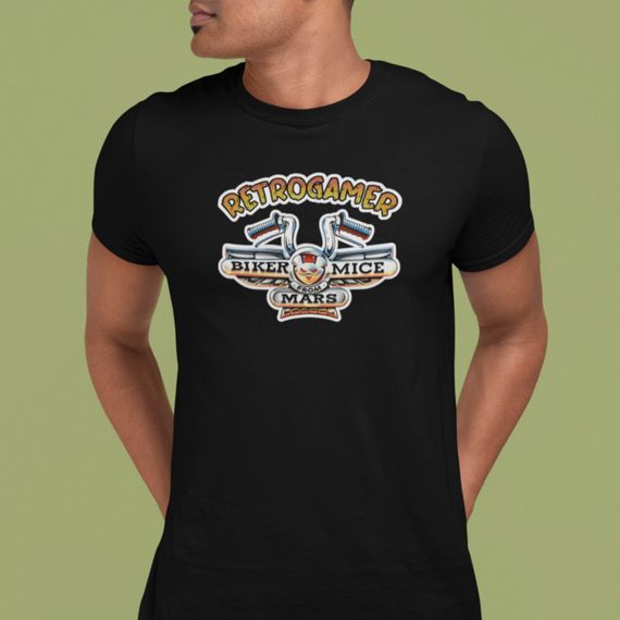 Camiseta Retrogamer Biker Mice from Mars