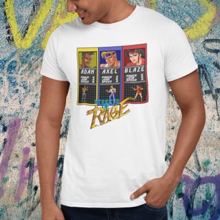 Nome do produtoCamiseta Streets of Rage - Select Player