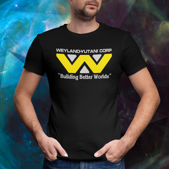 Camiseta Alien - Weyland Building Better Worlds