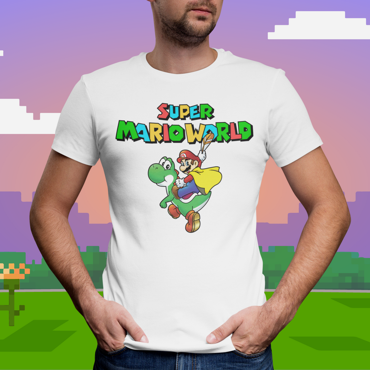 Nome do produto: Camiseta Super Mario World