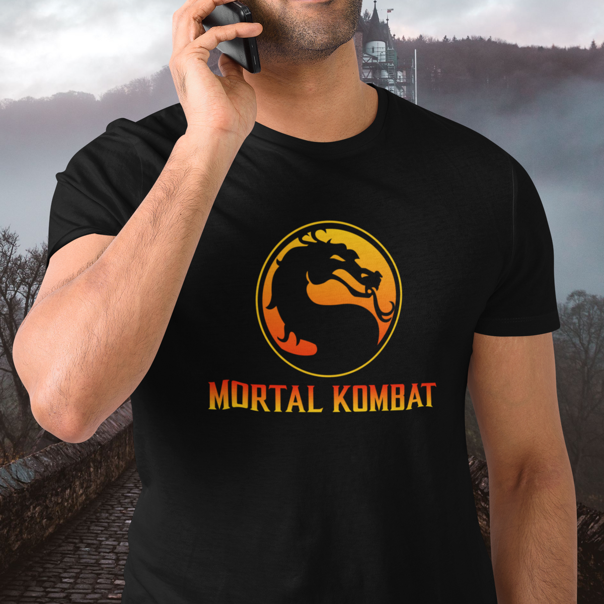 Nome do produto: Camiseta Mortal Kombat Clássica