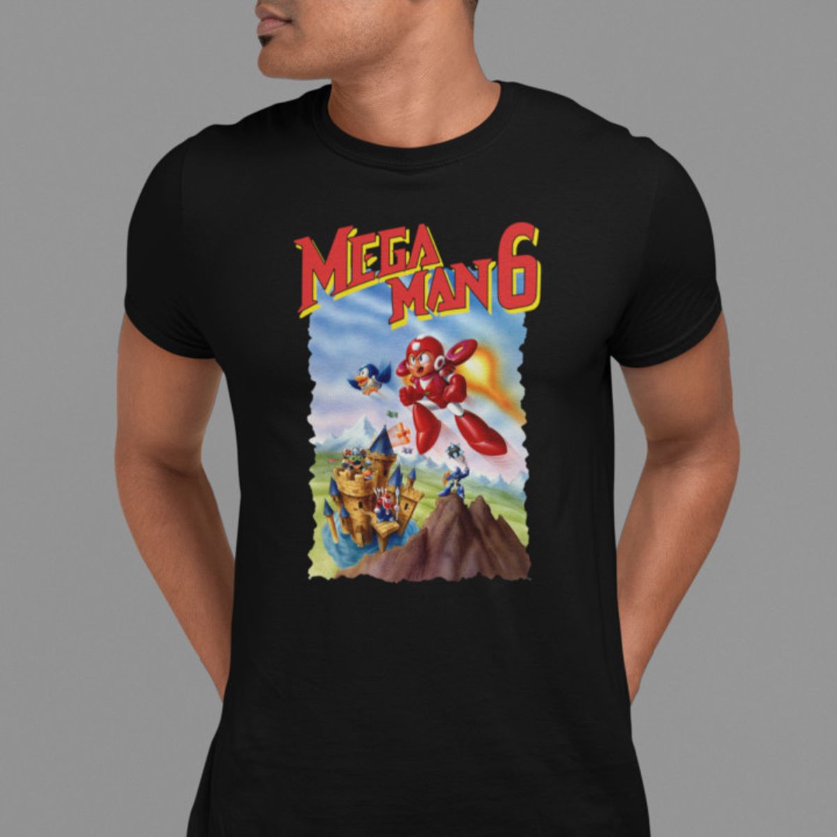 Nome do produto: Camiseta Mega Man 6