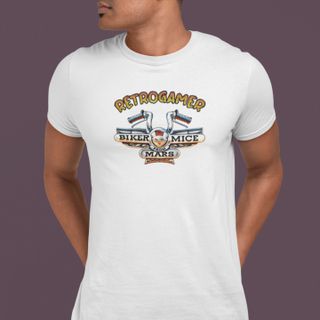 Nome do produtoCamiseta Retrogamer Biker Mice from Mars