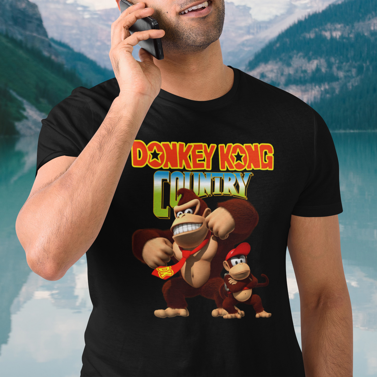 Nome do produto: Camiseta Donkey Kong Country