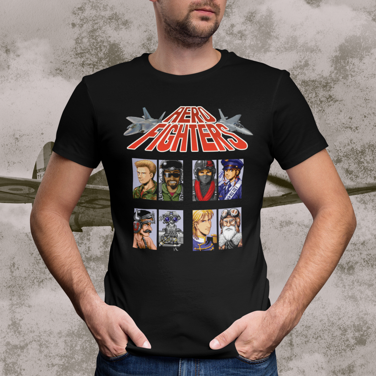 Nome do produto: Camiseta Aero Fighters