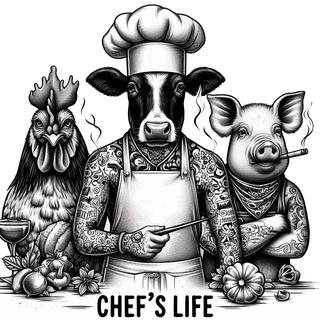 Avental Chef's Life