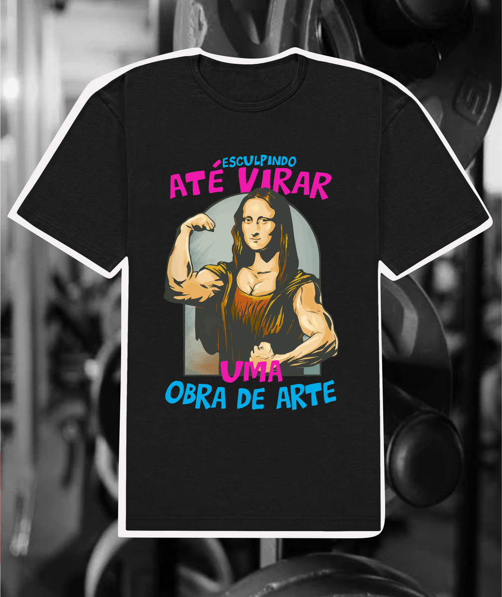 Nome do produto: CAMISETA MAROMBA MONA LISA GYM