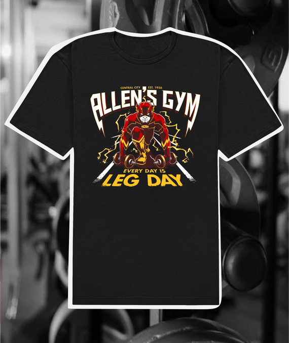 CAMISETA MAROMBA LEG DAY DO FLASH