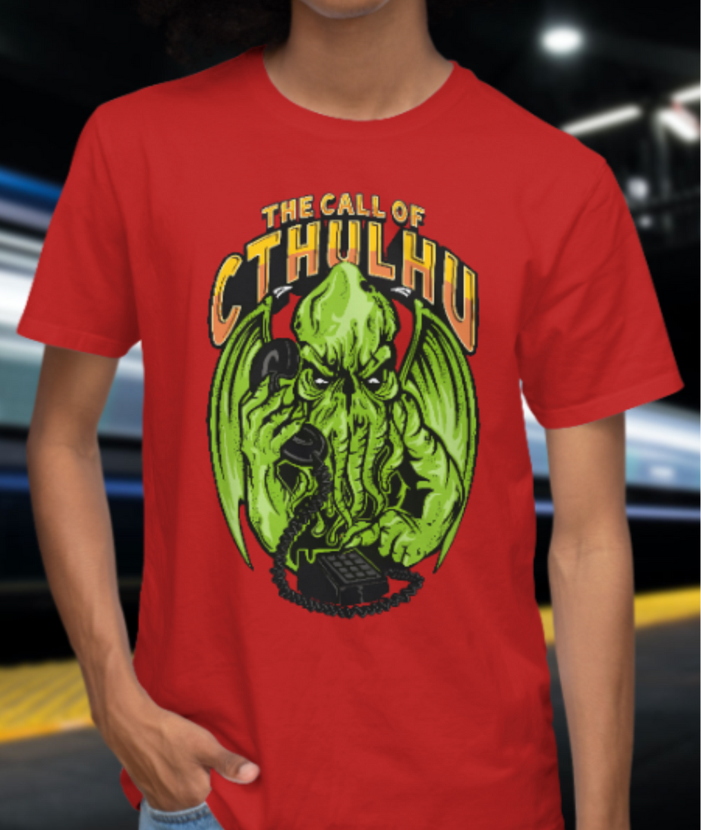 Nome do produto: CAMISETA LIGA PRO CTHULHU